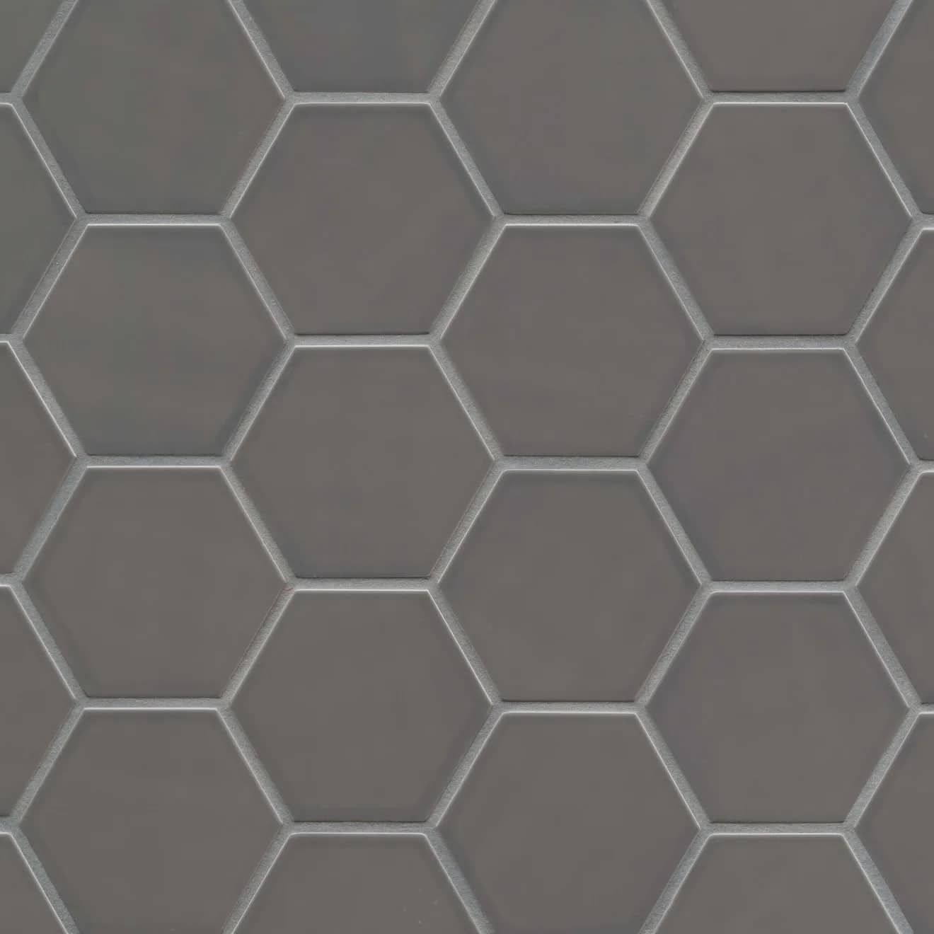 Grey Hex 12×12